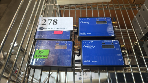 LOT OF (4) AMBIENT RECORDING LOCKIT ACL204 TIME CODE SYNCHRONIZERS