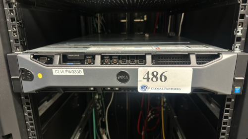 DELL PRECISION RACK 7910 SEVER WITH (4) HARD DRIVES (1) 1TB, (1) 300GB, (1) 250GB AND (1) 146GB