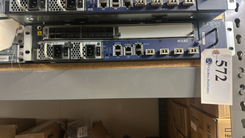 JUNIPER MX80 SWITCH WITH MIC-3D-20GE-SFP MODULE
