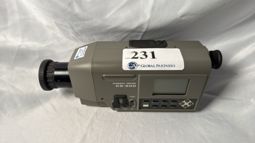 KONICA MINOLTA CS-200 CHROMA METER WITH PELICAN CASE