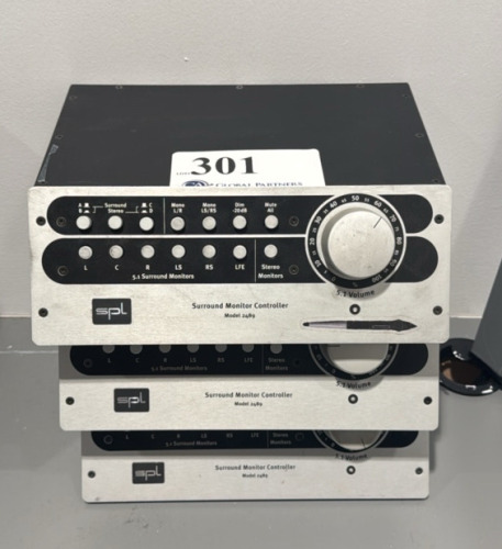 LOT OF (3) SPL SURROUND MONITOR CONTROLLERS MODEL 2489
