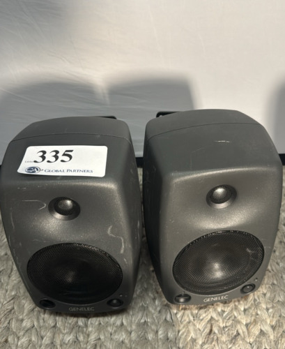LOT OF (2) GENELEC 8030 SPEAKERS