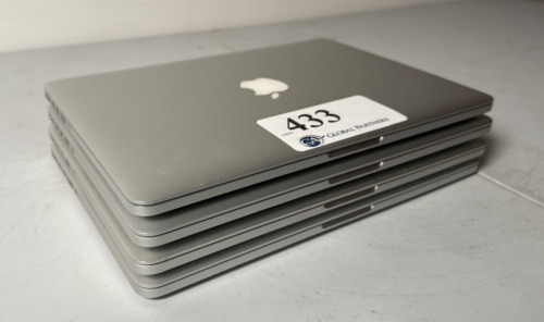 LOT OF (4) APPLE MACBOOK PRO MODEL A1502 FOR PARTS