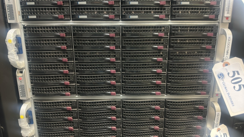 SUPERMICRO 847-12 WITH (36) 4TB HARD DRIVES