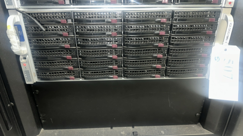 SUPERMICRO 847-12 WITH (36) 4TB HARD DRIVES