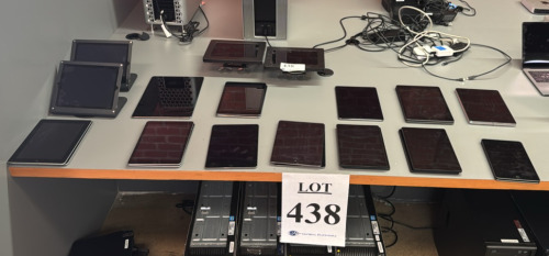 LOT OF ASSORTED IPADS AND HTC NEXUS TABLETS FOR PARTS
