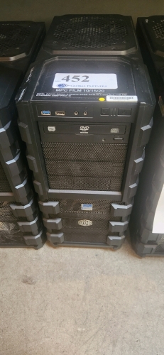 COOLERMASTER HAF912 TOWER PC WITH INTEL CORE I9.9900K 3.6GHZ, 64GB RAM, 500GB M.2 SSD, 1TB HDD, AND GEFORCE RTX 2080TI-Z390-PRO-G