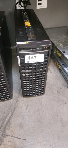 SUPERMICRO 743 SERIES SERVER WITH (2) NVIDIA RTX 6000 ADA GRAPHICS CARDS