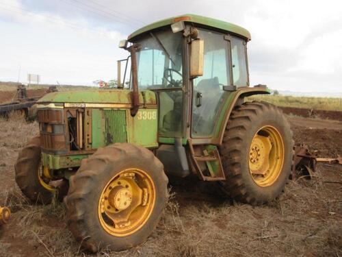 2002 JOHN DEERE 6405 TRACTOR, VIN/SERIAL:L06405Y307568, (HC&S No. 3308)