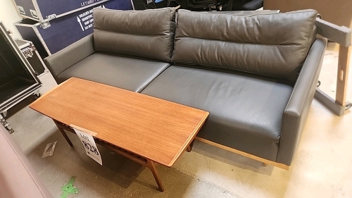 LOT OF COUCH AND 59.5"x20" COFFEE TABLE