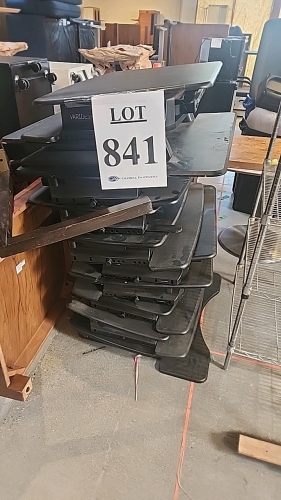 LOT OF (10) VARIDESK SIT/STAND RISERS