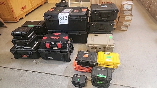 LOT OF ASSORTED PELICAN CASES