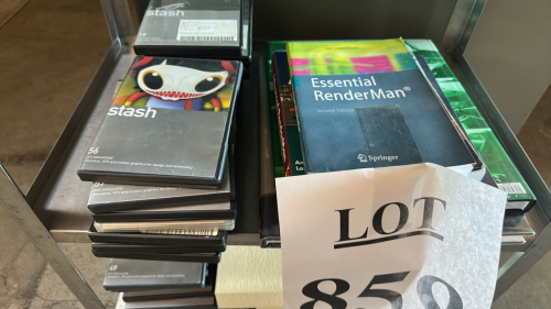 LOT ASST'D BOOKS AND DVD'S