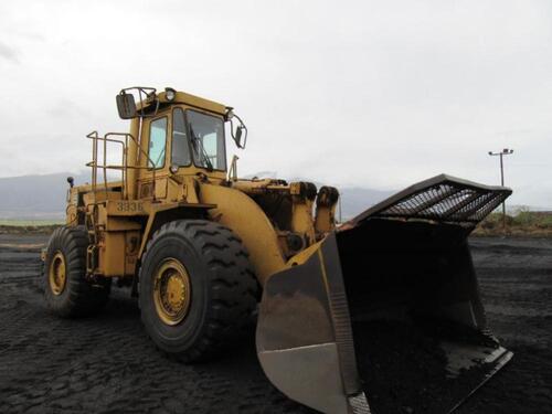 1985 CATERPILLAR 980C WHEEL LOADER, 7602 HRS., VIN/SERIAL:63X06259, (HC&S No. 3336)