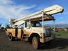 2005 INTERNATIONAL 7300 4X2 POLE & LINE TRUCK, WITH ALTEC AA755L HYDRAULIC BUCKET LIFT, 56'FT PLATFORM HEIGHT, 700LBS PLATFORM CAPACITY, 31,591 MILES, VIN/SERIAL:1HTWBAAR65J131882 LICENSE:647MDB W/TITLE (HC&S No. 594)