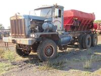 1981 KENWORTH C500 FERTILIZER SPREADER TRUCK, 9481 HRS., (ENGINE NEEDS REPAIR), VIN/SERIAL:K188812, (NO KEY), (HC&S No. 524)