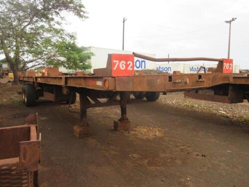 4-WHEEL 12-BIN SEED TRAILER, (NO TITLE) (HC&S No. 762)