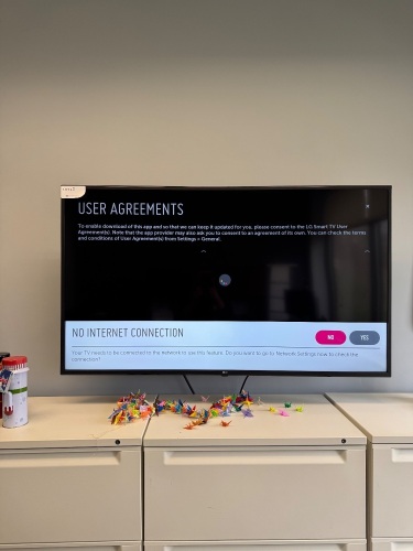 LG 60" SMART TV MODEL 60UK6090PUA