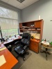 CONTENTS OF OFFICE, DESK WITH RIGHT RETURN AND HUTCH, OFFICE CHAIRS, AND LATERAL CABINET (DELAYED PICK UP TILL 5/30/25) - 3