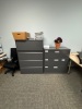 CONTENTS OF OFFICE, 3 DESKS, OFFICE CHAIRS, LATERAL CABINETS AND FILE CABINETS (DELAYED PICK UP TILL 5/21/25) - 6