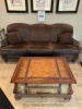 RECEPTION FURNITURE, SOFA, SOFA CHAIRS WITH OTTOMAN, TABLES, AND LAMPS - 2