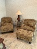 RECEPTION FURNITURE, SOFA, SOFA CHAIRS WITH OTTOMAN, TABLES, AND LAMPS - 3