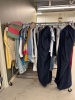 (6) ROLLING GARMET RACKS FULL OF ASSORTED CLOTHING - 2
