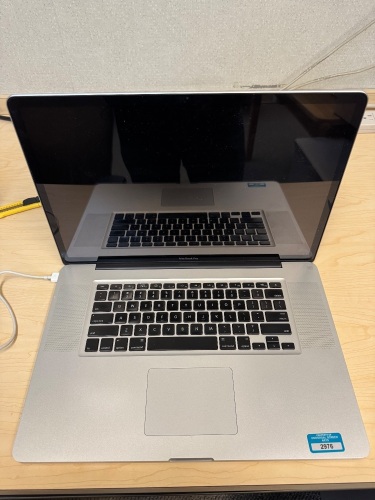 17" APPLE MACBOOK PRO MODEL A1297 SPECS UNAVAILABLE (PASSWORD PROTECTED)