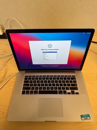 15" APPLE MACBOOK PRO MODEL A1398 SPECS UNAVAILABLE (PASSWORD PROTECTED)