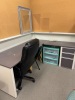 CONTENTS OF OFFICE, (3) DESKS, OFFICE CHAIRS, SOFAS, CABINETS, TABLES AND RACK - 6