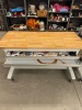 HUSKY 62" INCH ADJUSTABLE HEIGHT WORK TABLE - 2