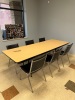 (4) LUNCH ROOM TABLES WITH 6 CHAIRS EACH - 4