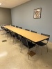 (4) LUNCH ROOM TABLES WITH 6 CHAIRS EACH - 3