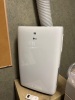 CONTENTS OF OFFICE DESK WITH RIGHT RETURN, CHAIRS, CABINETS, CART, BOOKCASE, MICROWAVE, REFRIGERATOR AND AC UNITS - 6