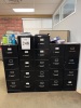 (5) HON 4 DRAWER FILE CABINETS (DELAYED PICK UP TILL 5/21/25)