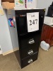 FIREKING 25 4 DRAWER FIREPROOF FILE CABINET (DELAYED PICK UP TILL 5/21/25)