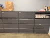 (4) HON 4 DRAWER LATERAL FILE CABINETS (DELAYED PICK UP TILL 5/21/25)
