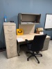 (LOT) CONTENTS OF OFFICE, DESKS, CHAIRS, CABINETS, LOCKERS, AND REFRIGERATOR - 2