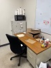 (LOT) CONTENTS OF OFFICE, DESKS, CHAIRS, CABINETS, LOCKERS, AND REFRIGERATOR - 3
