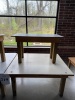 (4) ASSORTED WOOD TABLES - 3