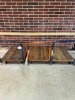 (5) ASSORTED FLATBED CARTS - 3