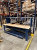 (3) HEAVY DUTY WORKBENCHES - 2