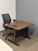 (12) OFFICE CHAIRS, 5 FOLDABLE TABLES AND 2 FILE CABINETS - 4