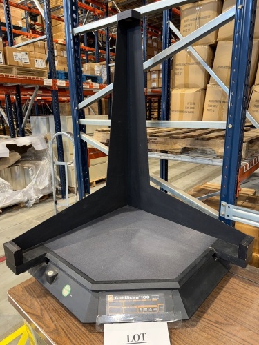 CUBISCAN 100 CUBING AND WEIGHING SYSTEM MODEL CS100-L