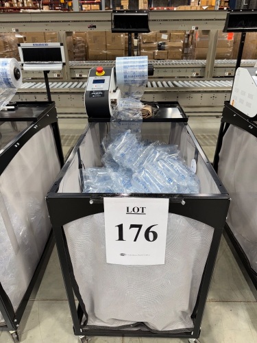 OCTOPACK AIR 3 PRO AIR PILLOW PACKAGING SYSTEM WITH CART AND DUST BRUSH