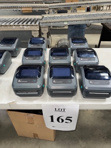 (8) ZEBRA GK420D LABEL PRINTERS