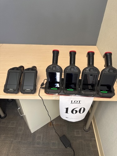 (LOT) ASSORTED BARCODE SCANNERS (6) KEYENCE BTA700, (5) SYMBOL/MOTOROLA MC 9090, AND (32) SYMBOL LS2208 USB SCANNERS