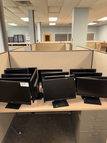 (15) ASSORTED ACER, AND HP MONITORS