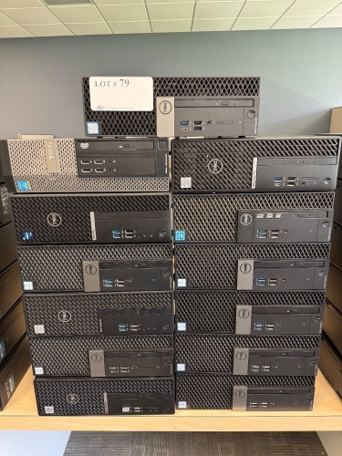 (13) ASSORTED DELL DESKTOP COMPUTERS (PASSWORD PROTECTED)