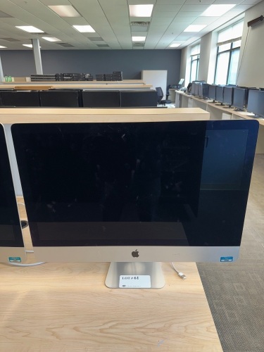 27" APPLE IMAC MODEL A2115 WITH 3.68 GHZ, 64GB RAM, 1TB HARD DRIVE (PASSWORD PROTECTED)